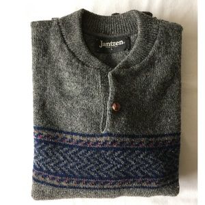 Jantzen Men Wool Sweater Larger
